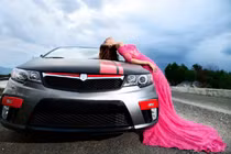 Quý bà Bích Dự thi Hoa hậu phu nhân áo dài VN