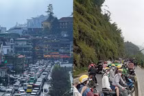 Sa Pa thất thủ ngày lễ, mọi nẻo đường “chật như nêm cối“