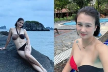 Nhan sắc hoa khôi bóng chuyền Kim Huệ ngày càng lên hương