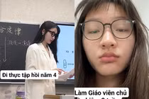 Cô giáo xinh như hot girl làm giáo viên chủ nhiệm và cái kết
