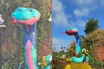 Linh vật “bé Na” Bến Tre theo phong cách tổng tài ấn tượng