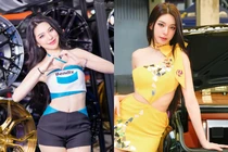 Ngắm nhìn đường cong “siêu thực” của người mẫu xe hơi Thái Lan