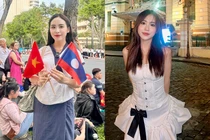 Cô gái Lào vượt hơn 1600km xem duyệt binh, “chốt” lấy chồng Việt Nam