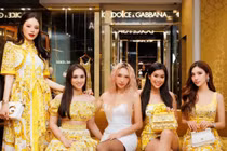 Chung khung hình với dàn hot girl, rich kid Tiên Nguyễn vẫn nổi bật