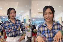 Phương Mỹ Chi diện outfit “girl phố” đi ăn cưới, netizen bật cười