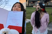 Jenny Huỳnh gây trầm trồ khi đỗ đại học top 1 Trung Quốc