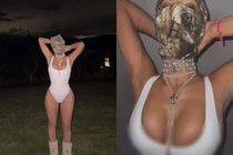 Người mẫu gây tranh cãi khi diện mốt “thả rông” nhức mắt