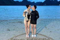 Hậu tin đồn người thứ 3, Shark Bình tình tứ với vợ hai