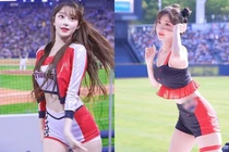 Hot girl cổ vũ khiến nhiều người nhầm lẫn là AI