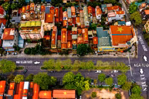 Sự thật về loạt ảnh Quốc kỳ phủ kín các mái nhà ở Thanh Hóa 