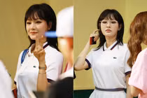 Nhan sắc của Hiền Hồ chiếm trọn spotlight trên sân pickleball