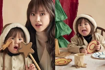 “Thế lực nhí” Pam iu chiếm trọn spotlight trong bộ ảnh Giáng sinh