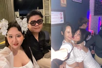 Trúc Anh Mắt biếc rạng ngời trong đám cưới người chị thân thiết