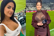 Nữ MC bóng đá lên sóng với thời trang xuyên thấu cực cuốn hút