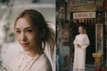 Bà xã nam rapper đình đám tung bộ ảnh Tết hoài cổ ấn tượng