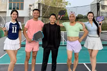 Quang Linh Vlogs nhập hội pickleball, giao diện khiến người nhìn “rén ngang“