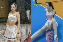 Bạn gái tin đồn của Xemesis khoe dáng gợi cảm trên sân pickleball