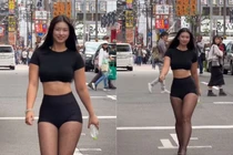 Nàng hot girl nặng 85kg gây náo loạn phố với thân hình cực phẩm