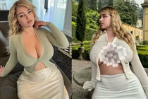 Mỹ nhân 13 triệu fan từng bị gièm pha vì vòng 1 "quá khổ"