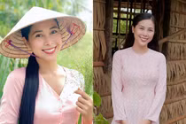 Gái xinh Bến Tre ưa diện áo bà ba, vẻ ngoài duyên dáng