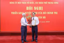Ông Nguyễn Thái Học giữ chức Phó Bí thư Đảng ủy Mặt trận Tổ quốc