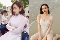 Hot girl ngủ gật từng trượt dài trên “con đường khoe thân“