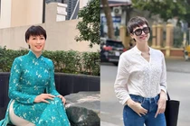 Mẹ vợ Đoàn Văn Hậu trong loạt ảnh áo dài khiến netizen trầm trồ