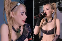 Ngân 98 mặc gợi cảm đi diễn, tự nhận mình còn "xanh và non"