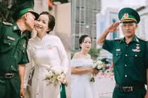 Bộ ảnh cưới “50 năm 1 lần” ở Bến Bạch Đằng gây sốt MXH