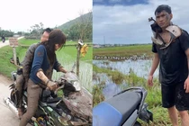 Tin tay lái của bạn, chàng trai nhận cái kết dở khóc dở cười