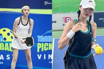 Soi loạt outfit cực đầu tư của Hiền Hồ trên sân pickleball
