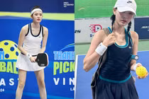 Soi loạt outfit cực đầu tư của Hiền Hồ trên sân pickleball