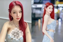 Nàng mẫu xe hơi “đánh úp” fan với giao diện “cực cháy“