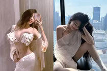 Đệ nhất hot girl Sài thành diện áo mỏng tang, để lộ vòng một 