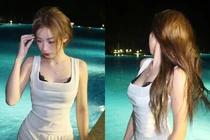 Hot girl từng tạo “hệ tư tưởng” khoe dáng cực đỉnh bên hồ bơi