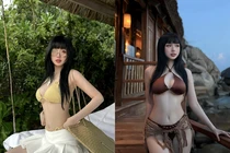 “Phú bà” Tâm Tít chăm chỉ khoe vóc dáng mê hoặc, ngắm là u mê