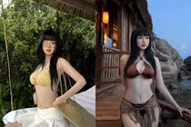 “Phú bà” Tâm Tít chăm chỉ khoe vóc dáng mê hoặc, ngắm là u mê