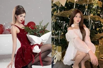 “Vũ trụ hot girl” đăng ảnh Giáng sinh khiến netizen không thể rời mắt
