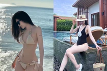 Em gái Văn Toàn khiến hội anh em đứng ngồi không yên khi diện bikini