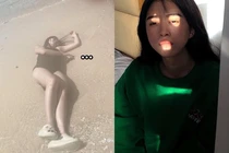 Diện bikini đi biển, cô gái nhờ bạn trai chụp ảnh và cái kết