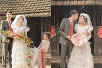 Bộ ảnh cưới theo phong cách những năm 90 viral khắp MXH