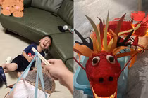 Những chiếc đèn lồng Trung thu kinh dị, trẻ con nhìn khóc thét