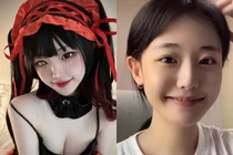 Nữ coser 1,4 triệu fan lộ ảnh mặt mộc khó tin