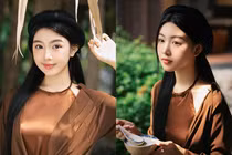 Con gái Quyền Linh hóa thân thành gái quê đẹp như tranh