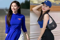 Netizen truy tìm danh tính cô gái diện áo dài Đoàn gây thương nhớ