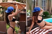 Louis Phạm diện bikini khoe dáng “chuẩn từng centimet“