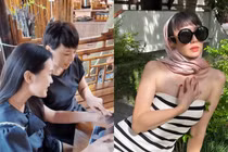 “Mẹ ngoại” U50 của Doãn Hải My mỗi lần xuất hiện đều chiếm spotlight