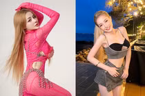 Ngân 98 ngày càng gợi cảm, chuộng thời trang khoe vòng một