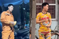 Ông chồng phụ vợ bán xôi viral cõi mạng vì outfit đi làm