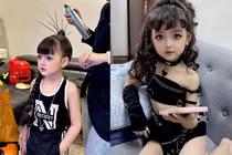 Sở hữu vẻ ngoài "siêu thực", mẫu nhí dính nghi vấn phẫu thuật thẩm mỹ